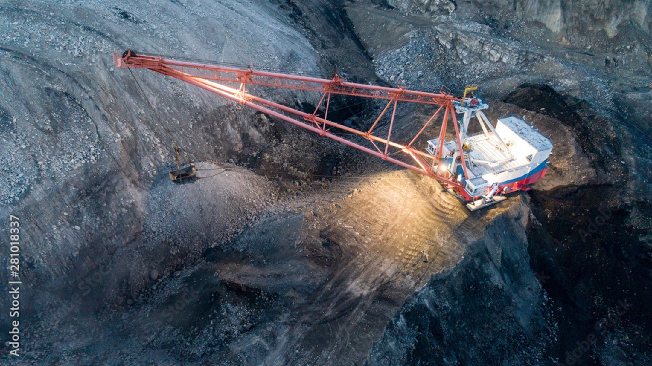 Mako mining services dragline open cut mining